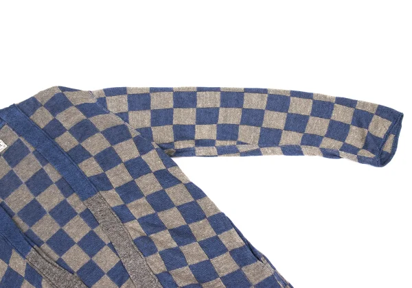 KAPITAL Checker Knit Cardigan K-169266_006