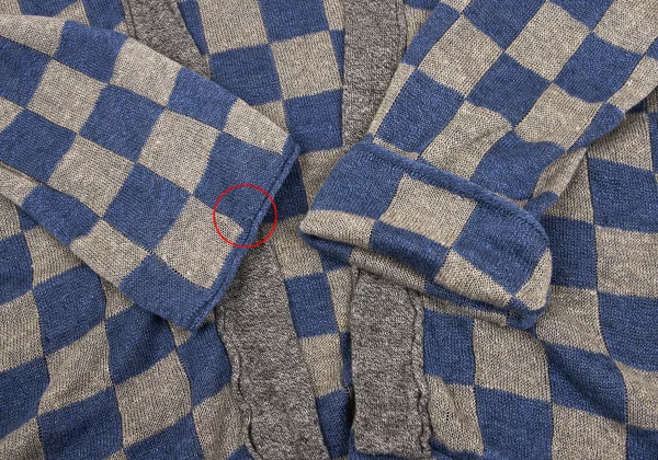 KAPITAL Checker Knit Cardigan K-169266_007