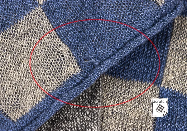 KAPITAL Checker Knit Cardigan K-169266_008