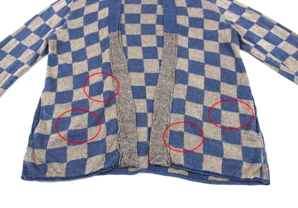 KAPITAL Checker Knit Cardigan K-169266_009