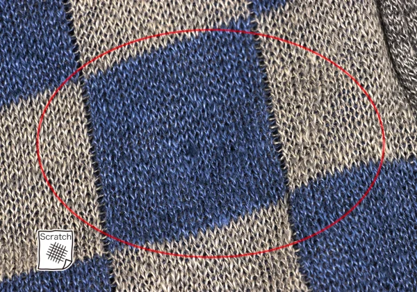 KAPITAL Checker Knit Cardigan K-169266_010