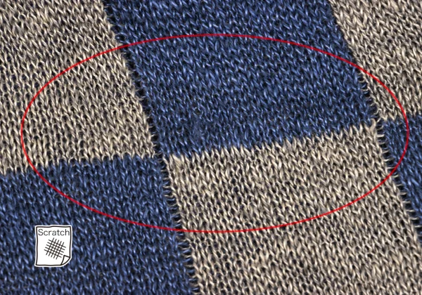 KAPITAL Checker Knit Cardigan K-169266_012