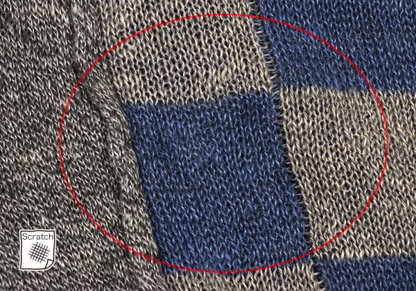 KAPITAL Checker Knit Cardigan K-169266_013