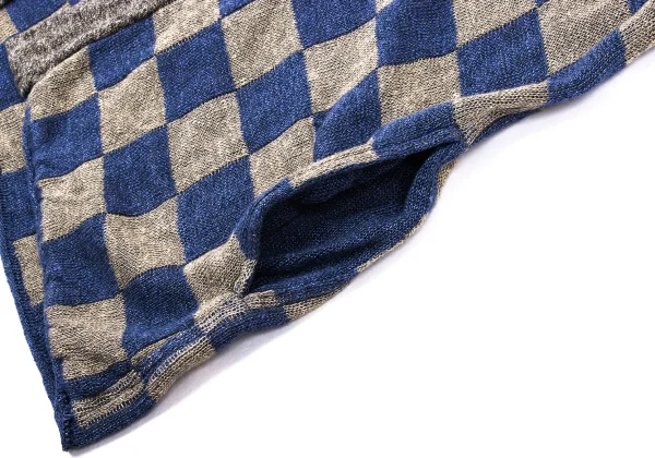 KAPITAL Checker Knit Cardigan K-169266_014
