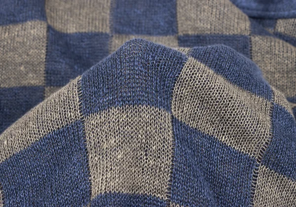 KAPITAL Checker Knit Cardigan K-169266_017