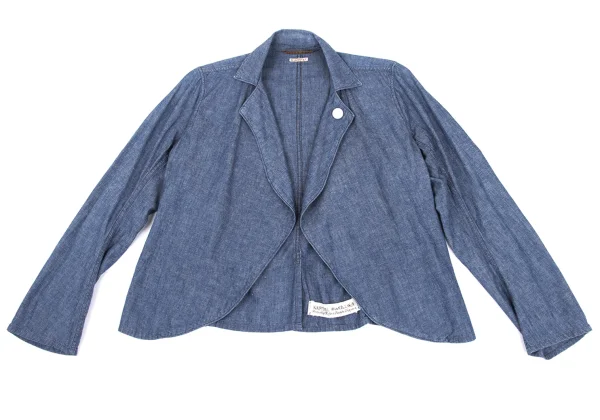 KAPITAL Cotton Linen Chambray Shirt Jacket K-169267_002