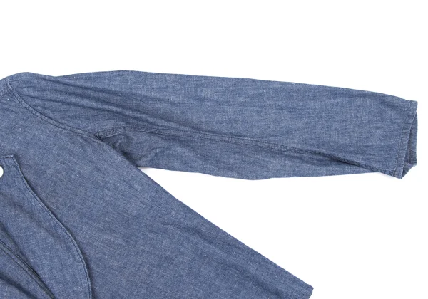 KAPITAL Cotton Linen Chambray Shirt Jacket K-169267_007