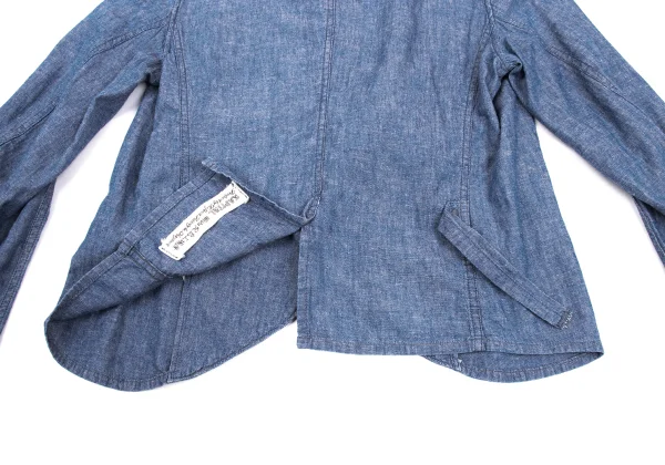 KAPITAL Cotton Linen Chambray Shirt Jacket K-169267_013