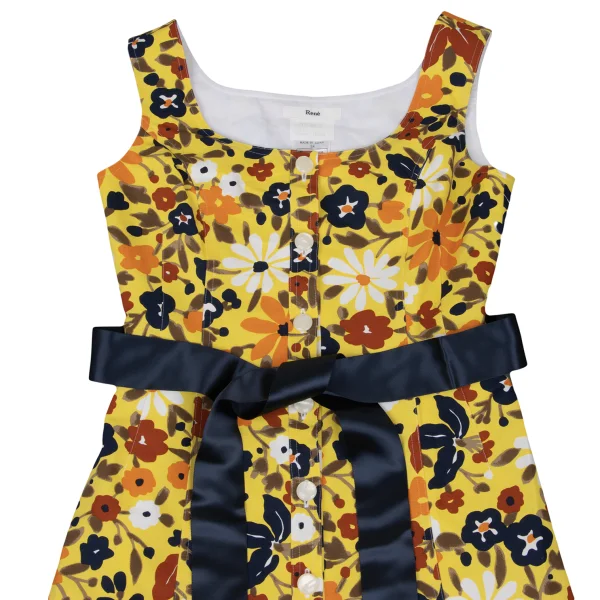 Rene Floral Printed Sleeveless Dress K-169268_003