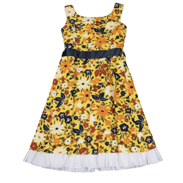 Rene Floral Printed Sleeveless Dress K-169268_010