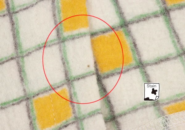 Y's Check Printed Wool Knit Shirt K-169269_014