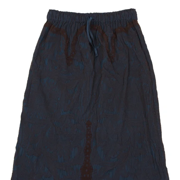 ISSEY MIYAKE HaaT Floral Jacquard Skirt K-169270_003