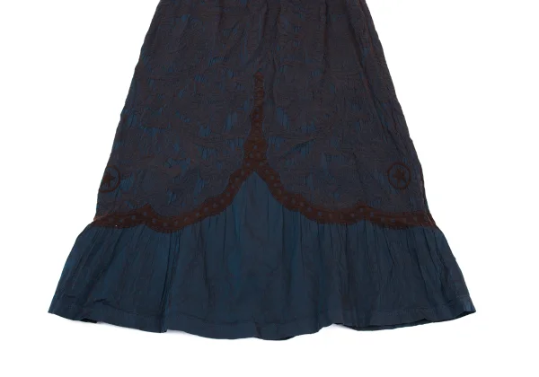 ISSEY MIYAKE HaaT Floral Jacquard Skirt K-169270_007