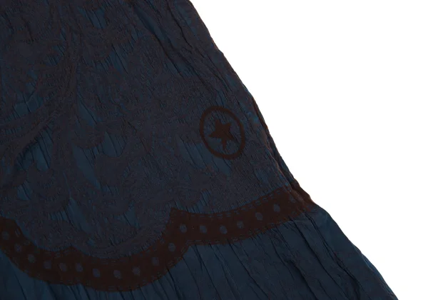 ISSEY MIYAKE HaaT Floral Jacquard Skirt K-169270_009