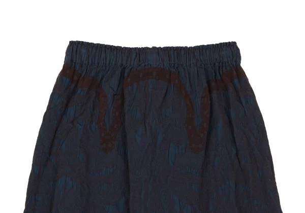 ISSEY MIYAKE HaaT Floral Jacquard Skirt K-169270_012