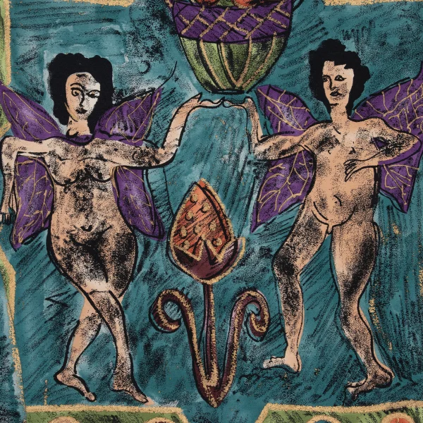 ROMEO GIGLI Art Printed Silk Short Vest K-169271_010