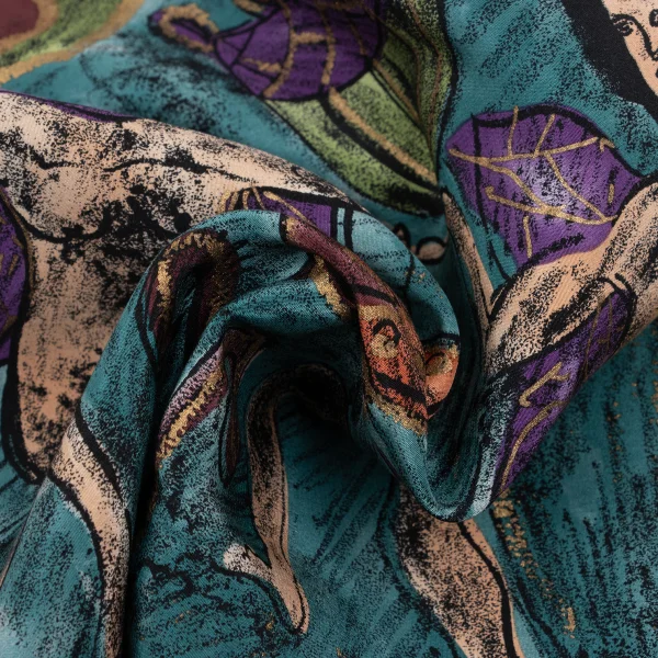 ROMEO GIGLI Art Printed Silk Short Vest K-169271_011