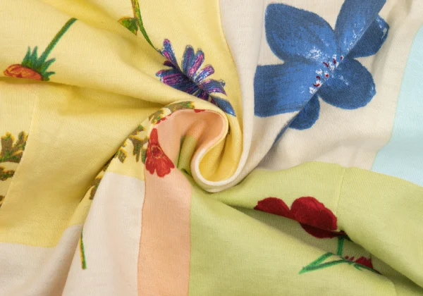 KENZO Floral Print Sleeveless Jersey Blouse K-169273_015