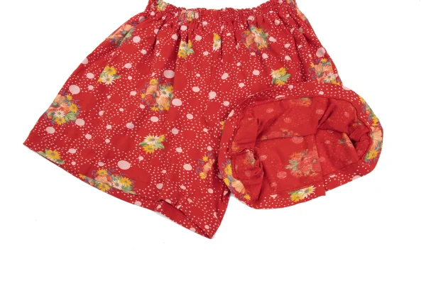 KENZO Floral Dot Print Jersey Culottes K-169274_005