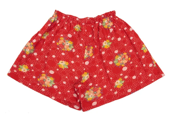 KENZO Floral Dot Print Jersey Culottes K-169274_006