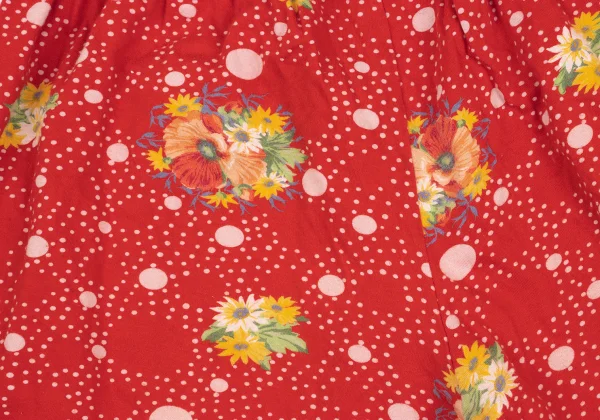 KENZO Floral Dot Print Jersey Culottes K-169274_007