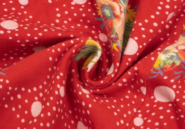 KENZO Floral Dot Print Jersey Culottes K-169274_008