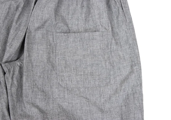 HUIS Cotton Linen Hem Tuck Easy Pants K-169275_008