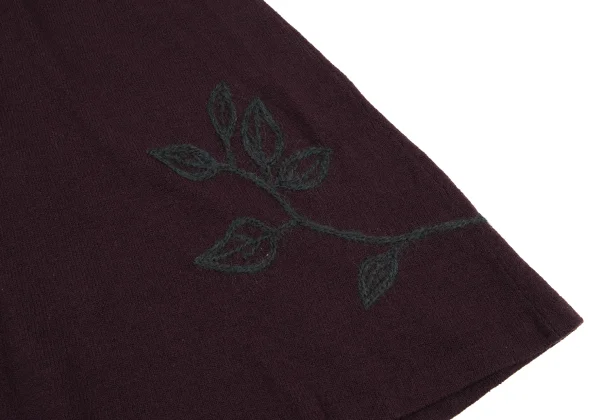 Sybilla Floral Embroidery Sleeveless Knit Dress K-169276_009