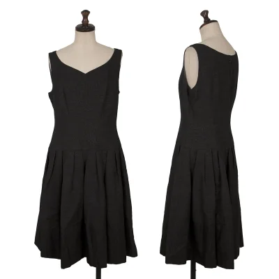 Sybilla Floral Jacquard Sleeveless Dress