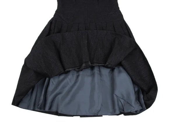 Sybilla Floral Jacquard Sleeveless Dress K-169277_007