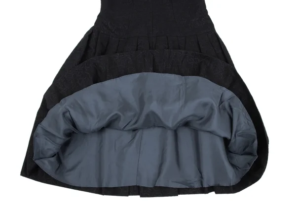 Sybilla Floral Jacquard Sleeveless Dress K-169277_008