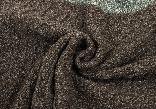 Ne-net Bicolor Cable Knit Cardigan K-169279_012