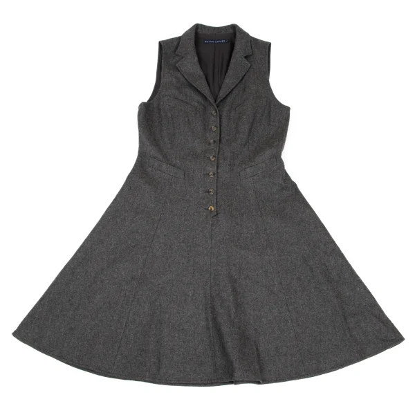 RALPH RALPH LAUREN Cashmere Angola Blended Wool Dress K-169280_002