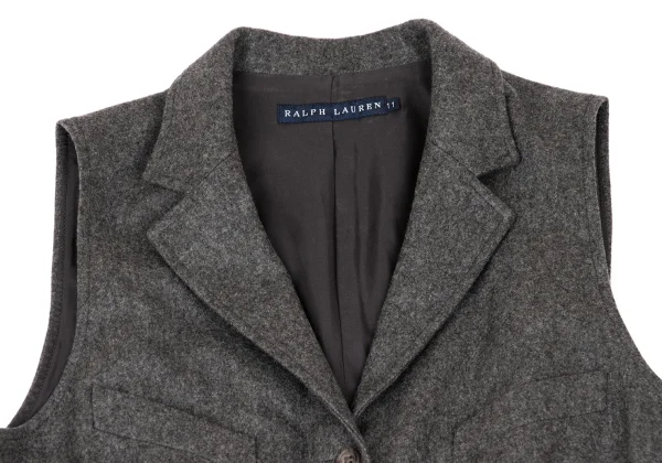 RALPH RALPH LAUREN Cashmere Angola Blended Wool Dress K-169280_005