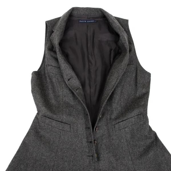 RALPH RALPH LAUREN Cashmere Angola Blended Wool Dress K-169280_008