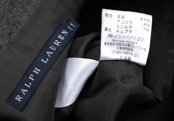 RALPH RALPH LAUREN Cashmere Angola Blended Wool Dress K-169280_016