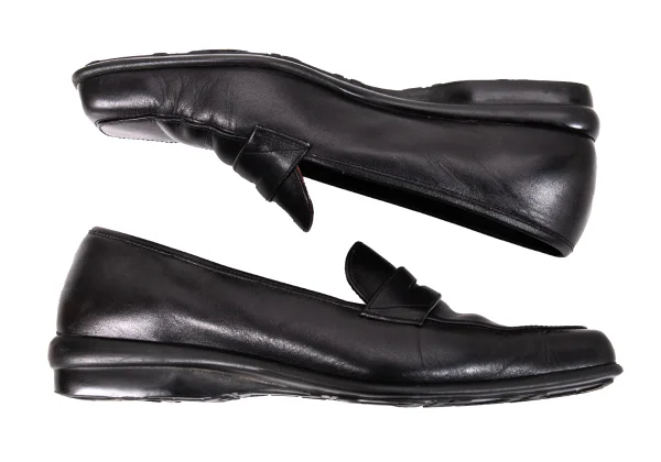 Salvatore Ferragamo SPORT Square-toe Leather Penny Loafers K-169283_003