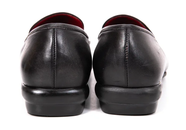 Salvatore Ferragamo SPORT Square-toe Leather Penny Loafers K-169283_011