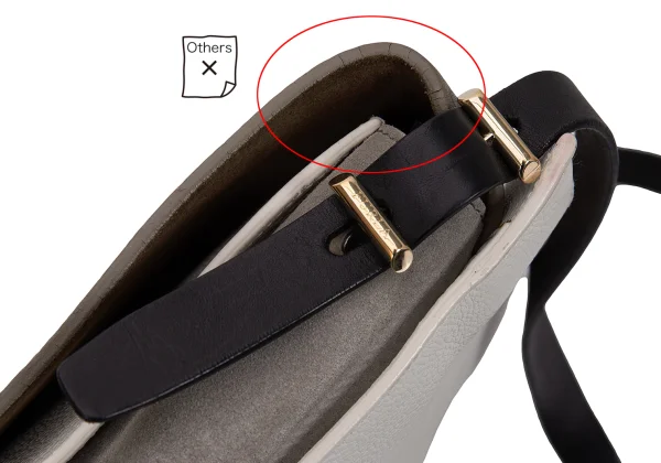 FURLA Switching Leather Flap Shoulder Bag K-169284_013