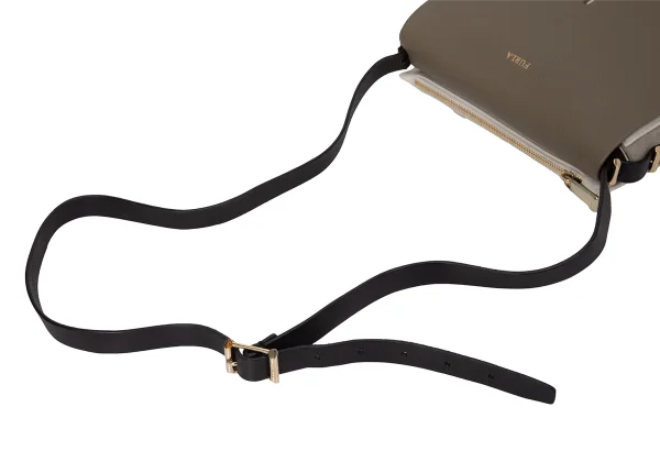 FURLA Switching Leather Flap Shoulder Bag K-169284_014