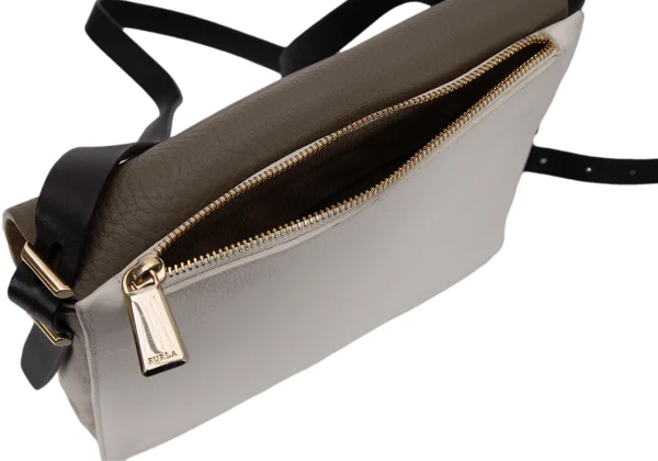 FURLA Switching Leather Flap Shoulder Bag K-169284_016