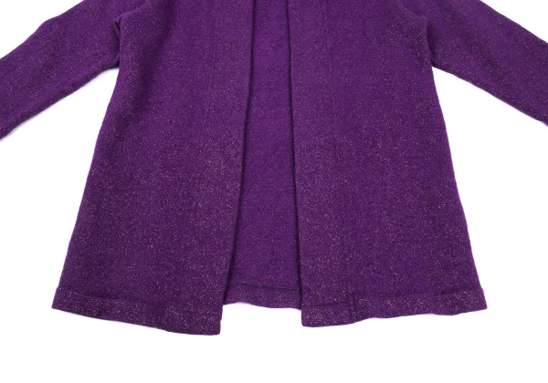 COMME des GARCONS Glitter Buttonless Knit Cardigan K-169287_006