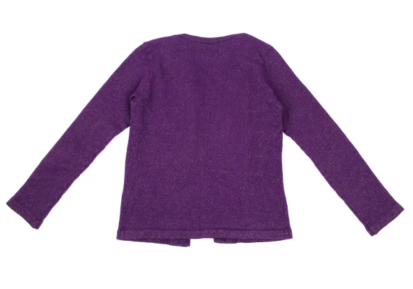 COMME des GARCONS Glitter Buttonless Knit Cardigan K-169287_008