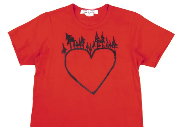 COMME des GARCONS Tree Heart Printed T-Shirt K-169288_002