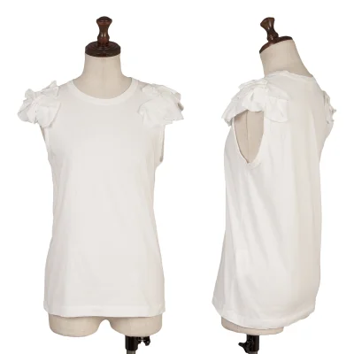 COMME des GARCONS Frill Shoulder Tank Top