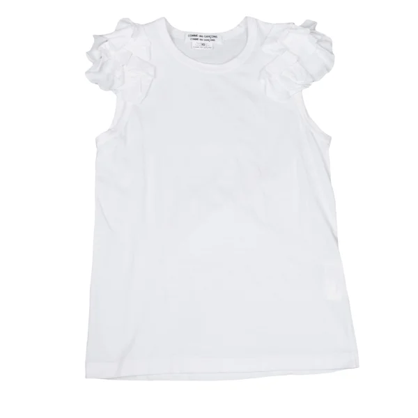 COMME des GARCONS Frill Shoulder Tank Top K-169290_002