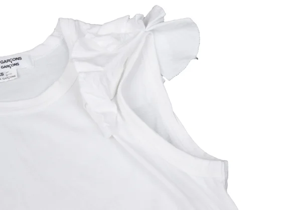 COMME des GARCONS Frill Shoulder Tank Top K-169290_010
