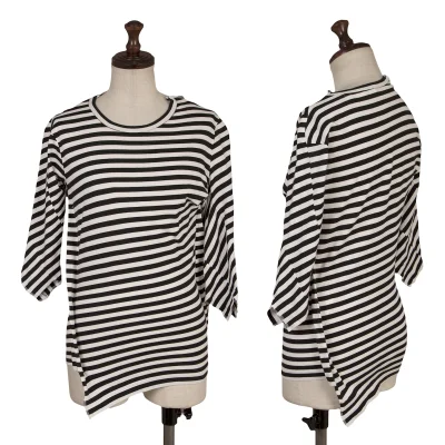 JUNYA WATANABE COMME des GARCONS Asymmetry Stripe T Shirt