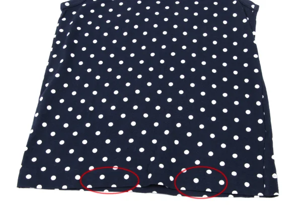 tricot COMME des GARCONS Dot Print Tank Top K-169300_006