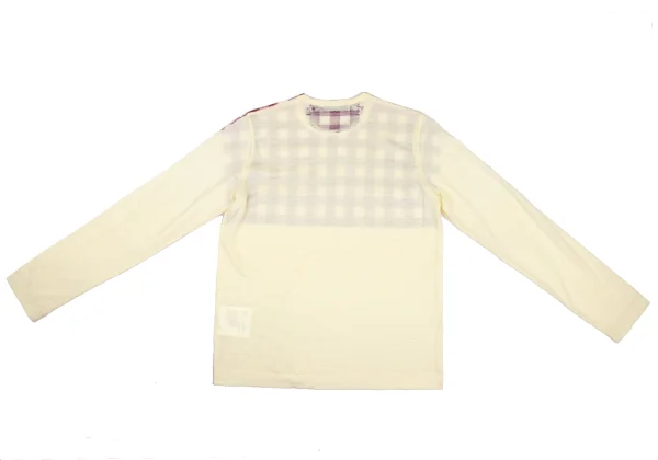 tricot COMME des GARCONS Check Print Wool Top K-169301_011